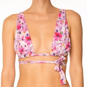 NWT | BAYU THE LABEL FLOWERS BIKINI SET
